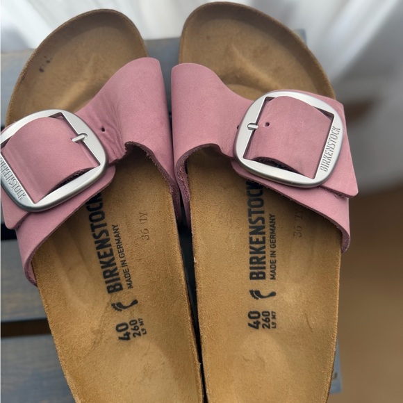 Birkenstock Women's Sandals in Pink and Brown - Picture 3 of 4